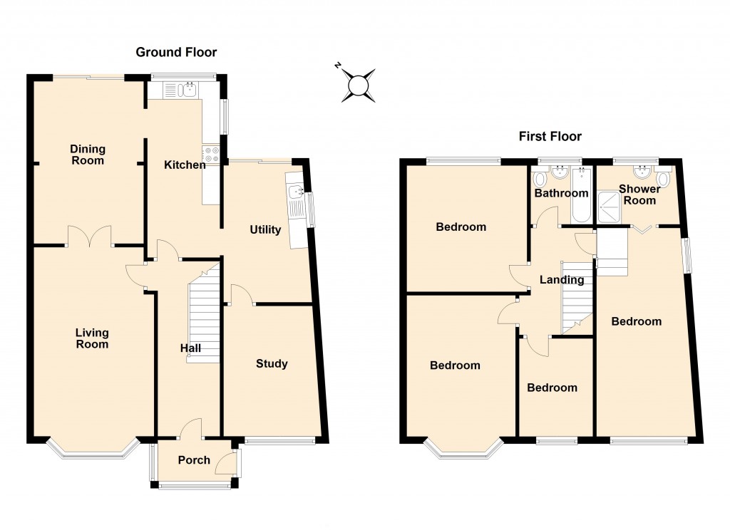 Floorplans For Eastern Green, Coventry