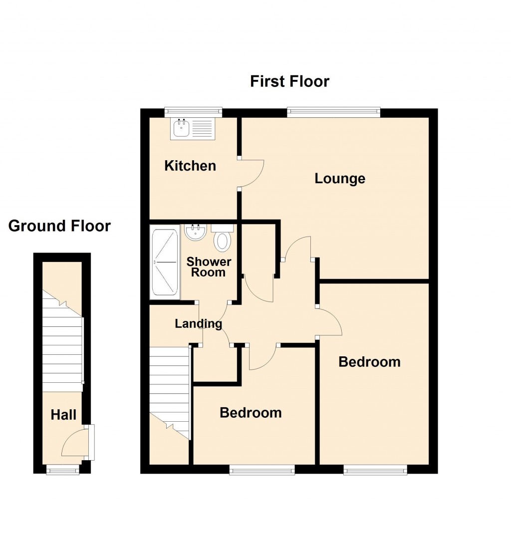Floorplans For Earlsdon, Coventry