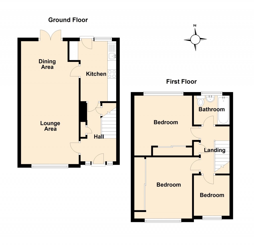 Floorplans For Coundon, Coventry